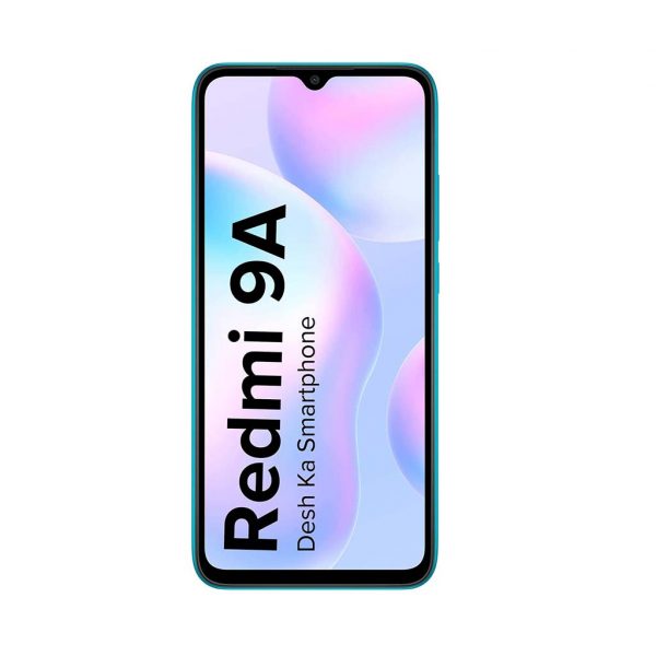 Front view of Redmi 9A Sea Blue
