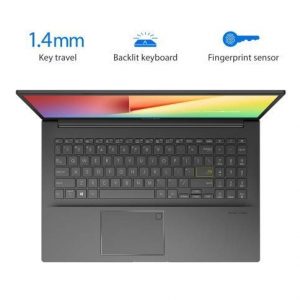 Asus VivoBook Ultra Laptop 11th Gen Core i3 4GB 256SSD INDIE BLACK