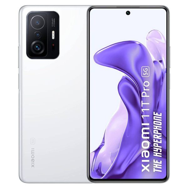 Buy Xiaomi 11T Pro 5G Moonlight White Mobile Phone, 8GB RAM 256GB Internal Storage | 120W HyperCharge Phone with Dolby Vision+Dolby Atmos