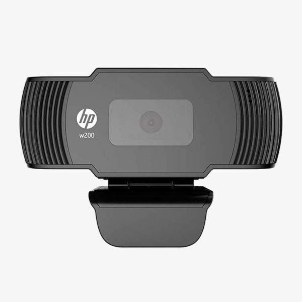 HP W200 Webcam For Desktop HD 720p Resolution 20L58AA Black