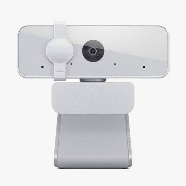 Buy Lenovo NET BO 300 FHD WebCam Grey | Lenovo 300 FHD Webcam with Full Stereo Dual Built-in mics | FHD 1080P 2.1 Megapixel CMOS Camera |Ultra-Wide 95 Lens, Digital Zoom | 360 Rotation | Flexible Mount, Cloud Grey