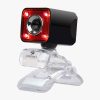 Zebronics Zeb-Crystal Pro Web Camera with USB 3P Lens Red