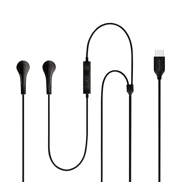 Buy Samsung Original EO-IC050BBEGIN Type-C Wired in Ear Earphone with mic (Black)