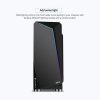 Buy Zebronics Zeb-Enyo Premium Gaming Cabinet Chassis Black Comes with Tempered Glass Side Panel,LED Strip On Front, Top Magnetic Dust Filter & 120mm Rear RGB Fan